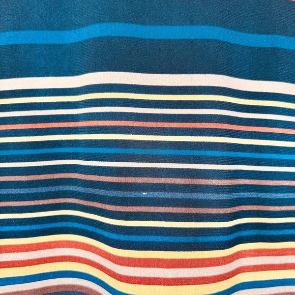 Jules & Leopold retro striped tshirt, Medium, knotted, 70s Hippie Boho - Picture 7 of 7